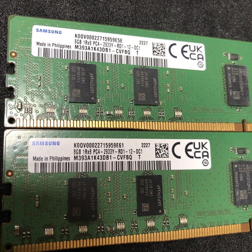 16gb samsung 8gb pc4 2933y - 16gb, x2