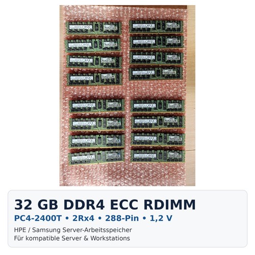 512gb hpe ddr4 - hpe, ddr4-2400