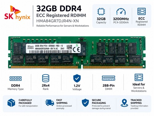 Hynix 32gb ddr4 ecc - ddr4, rdimm