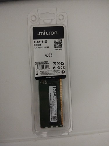 48gb ddr5 rdimm - rdimm, ecc