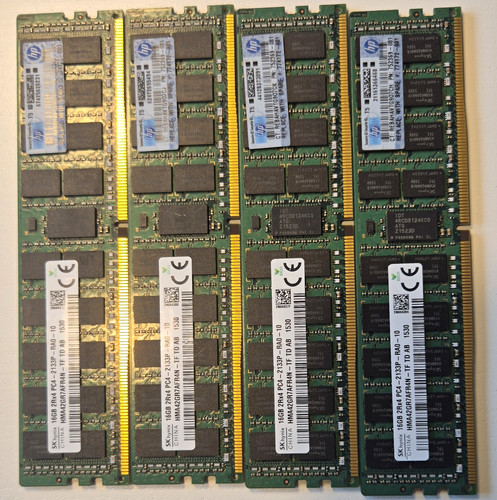 Hynix 64gb ddr4 - (4x16gb),