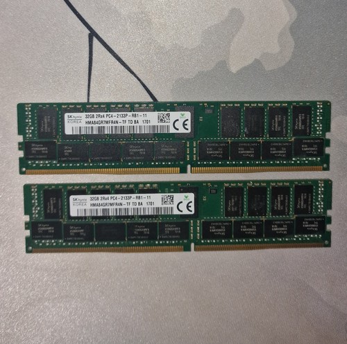 2x32gb rdimm ram ddr4 - rdimm,