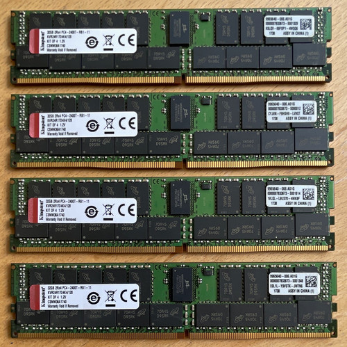 Kingston 128gb ddr4 - 128gb, (4x32gb)