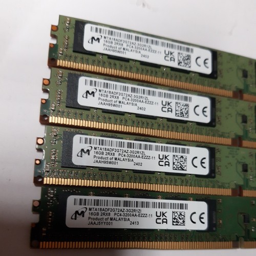Micron 64gb 4x16gb 2rx8 - 4x16gb,
