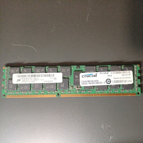 Crucial 16gb ddr3 - 16gb, sdram