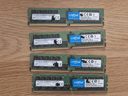 128gb crucial - (4x32gb),