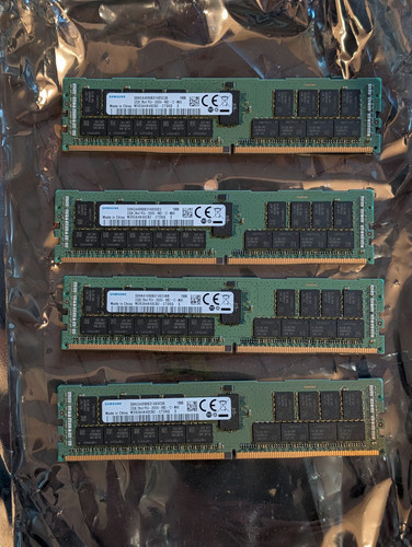 128gb samsung ddr4 - (4x,