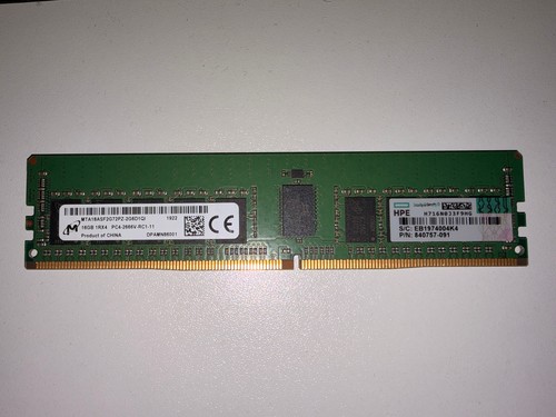 Hpe 840757 091 16gb - 840757-091, ddr4